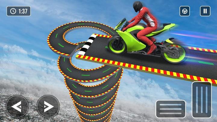 Bike Stunt Racing 3D Bike Game Captura de pantalla 0