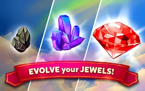 Merge Jewels: Gems Merger Game Ekran Görüntüsü 2