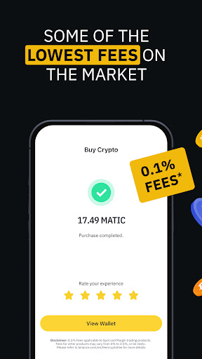 Binance app 스크린샷 1