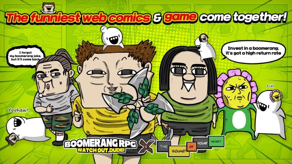 Boomerang RPG: Watch Out Dude x The Sound Of Your Heart はおそらくこれまでで最も陽気なクロスオーバーです!