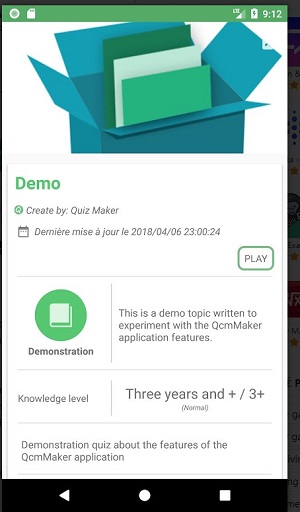 Quiz Maker (Create Quiz /Test) 螢幕截圖 1