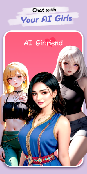 AI Girlfriend - AI Girls স্ক্রিনশট 1