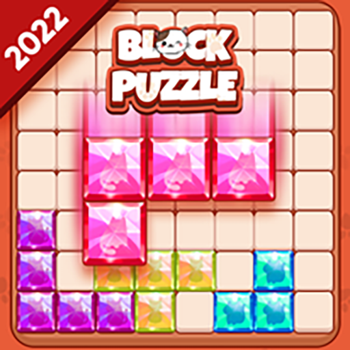 Block Puzzle Jewel Crystal Cat