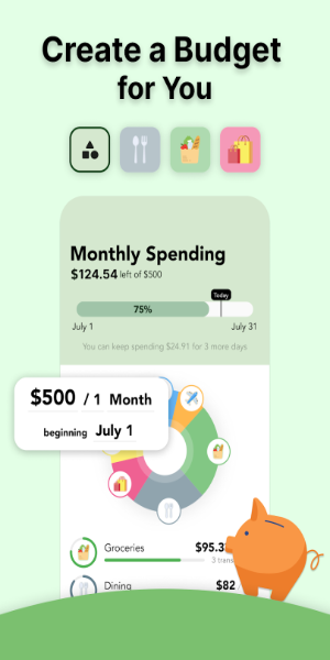 Cashew—Expense Budget Tracker Captura de tela 0