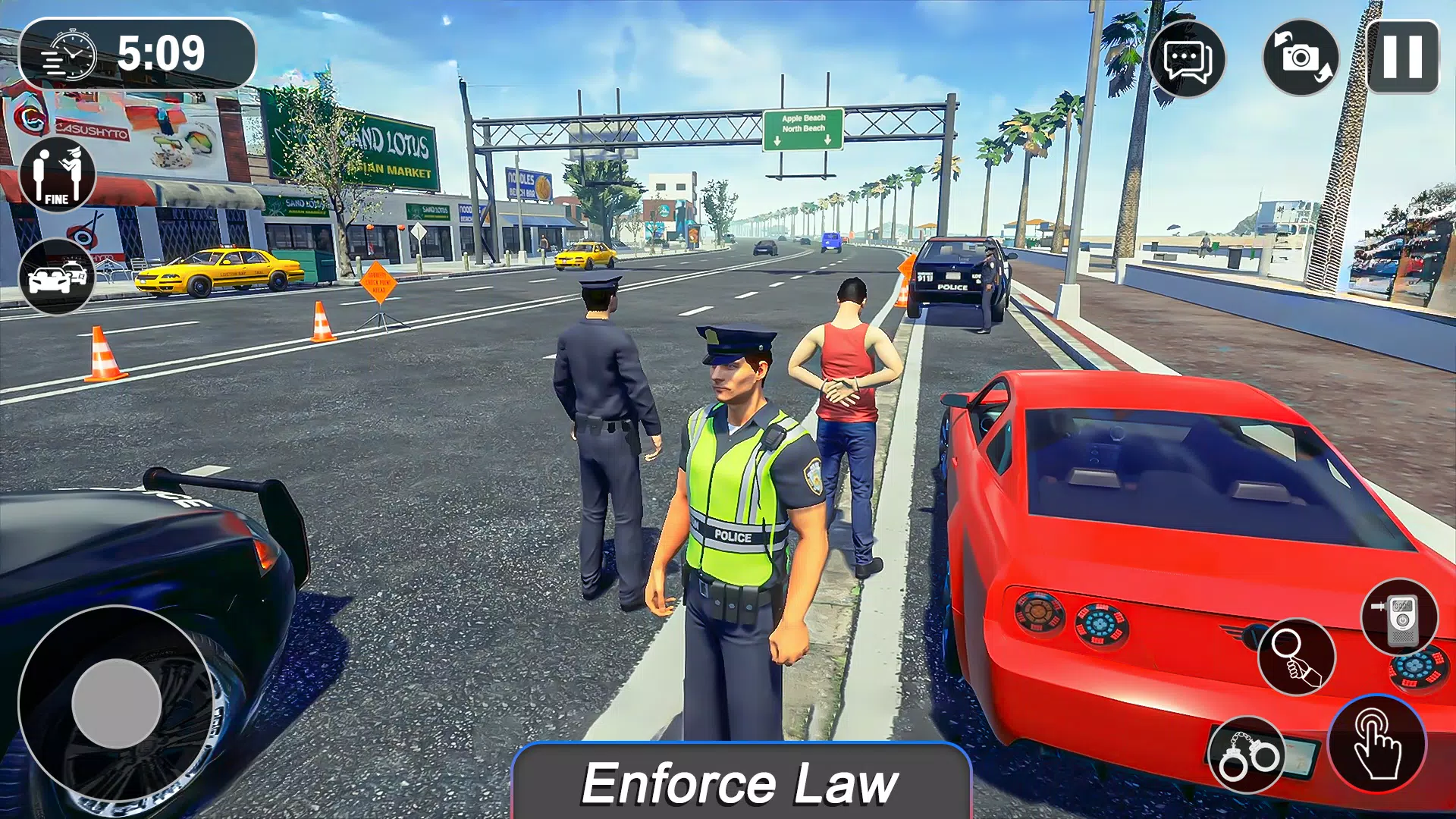 Border Petrol Police Games 3D Ekran Görüntüsü 1