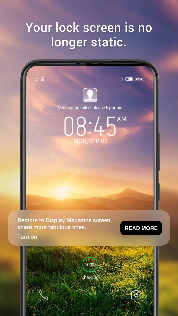 Magazine Lockscreen XOS Ekran Görüntüsü 2