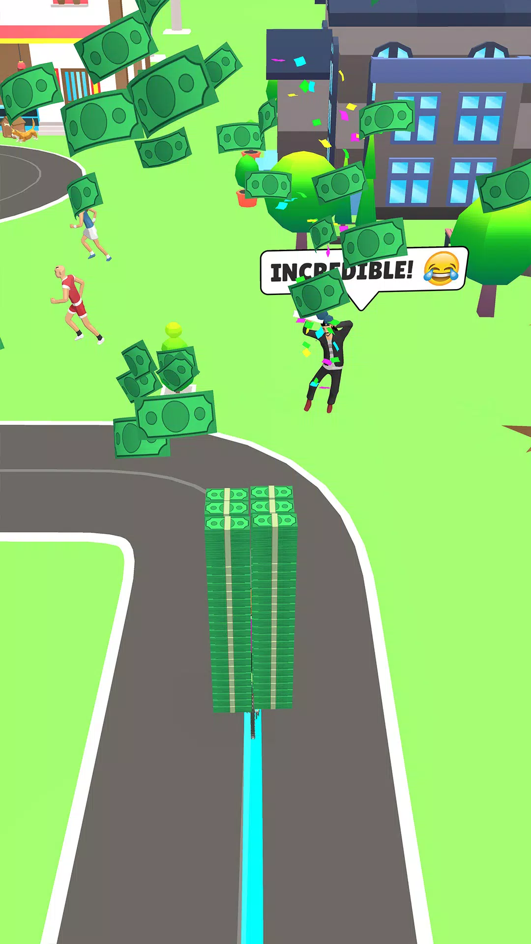 Paper Rider Delivery  Boy Game Screenshot 1