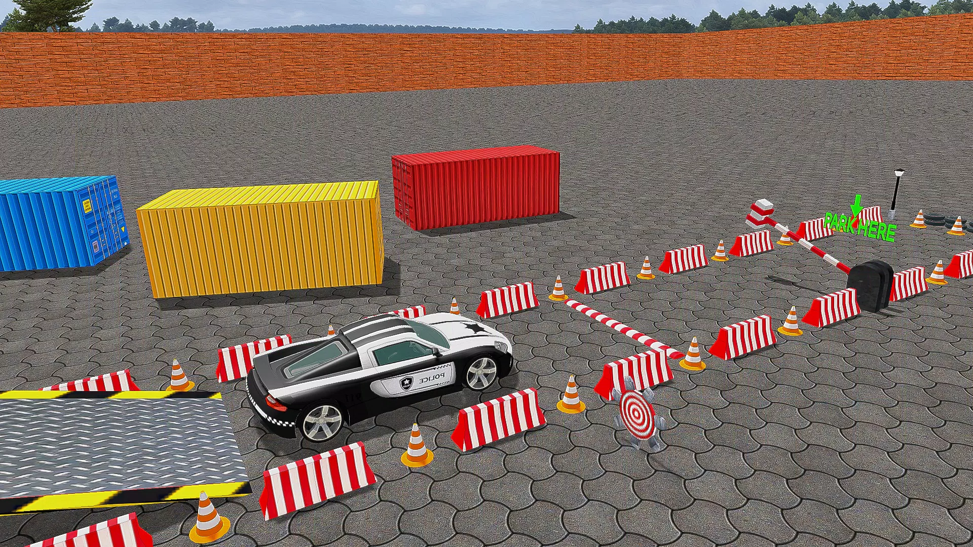 Police Car Parking Car Game 3D স্ক্রিনশট 2