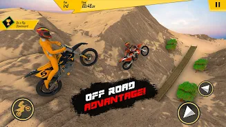 Dirt Bike Stunt Games Captura de tela 1