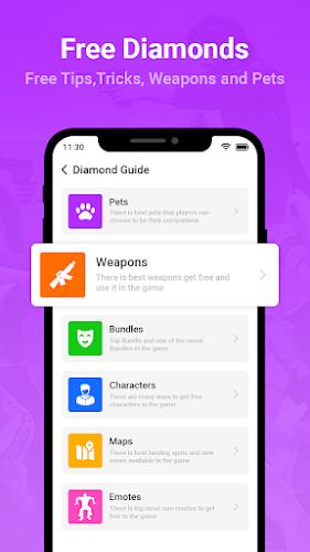 Get Daily Diamonds FFF Tips 螢幕截圖 0