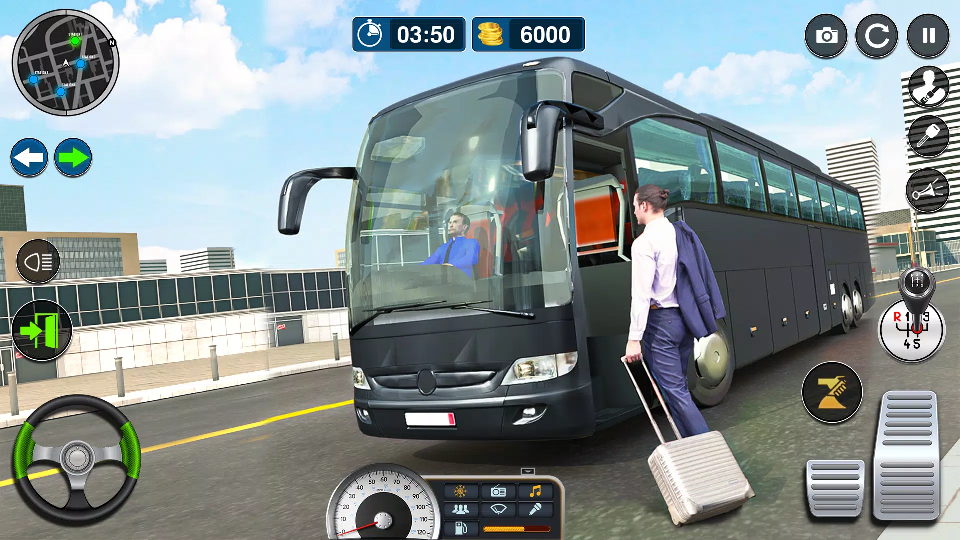 City Bus Steer Challenge スクリーンショット 1