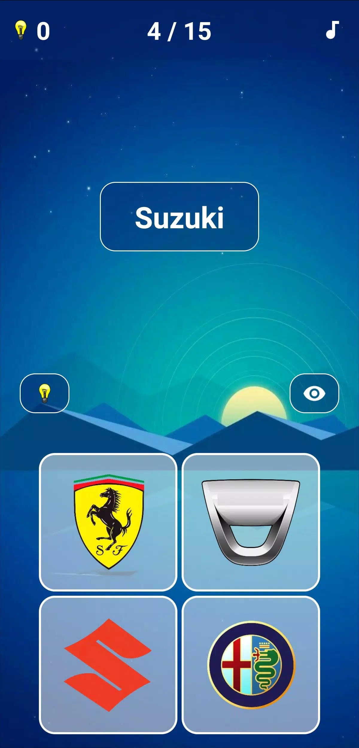 Car Logo Quiz 2 ဖန်သားပြင်ဓာတ်ပုံ 0