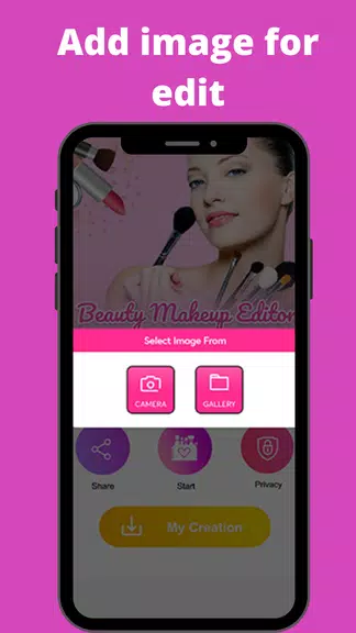 Beauty makeup Photo Editor Ảnh chụp màn hình 0