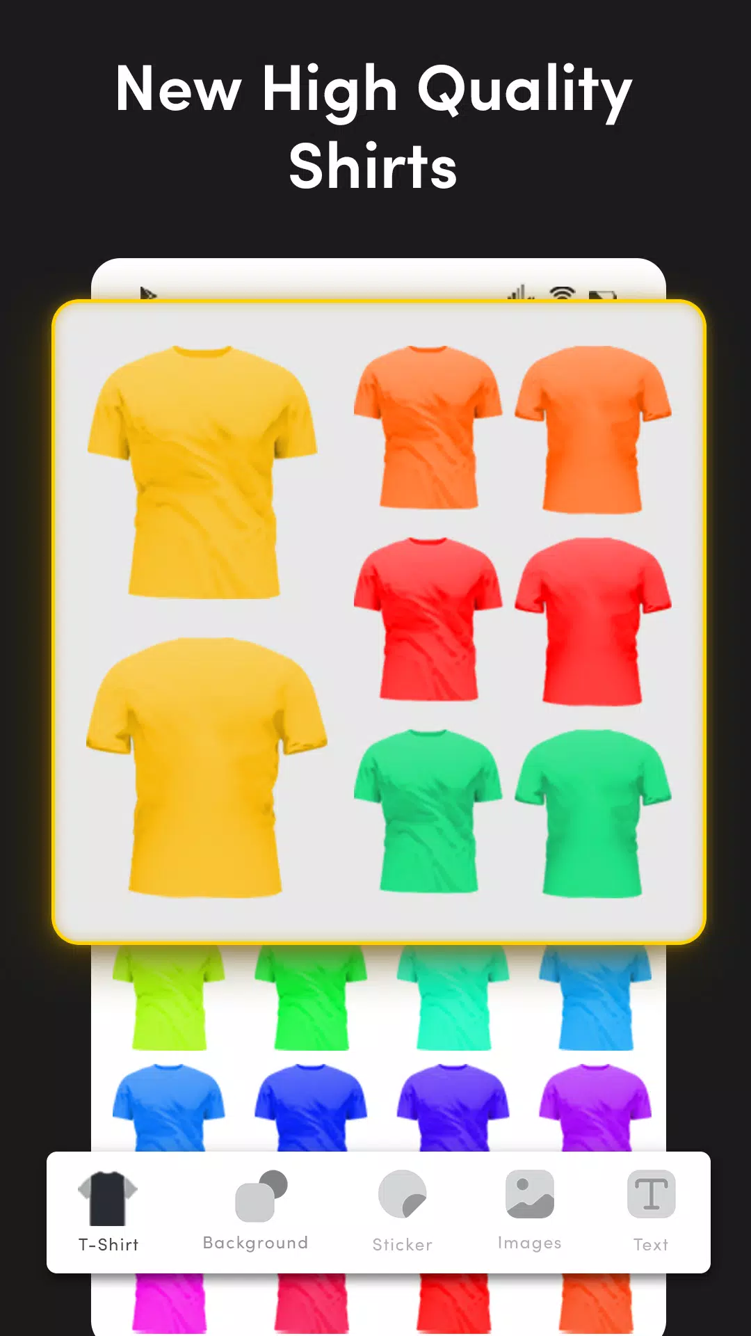 T Shirt Design Maker – YoShirt Captura de tela 2