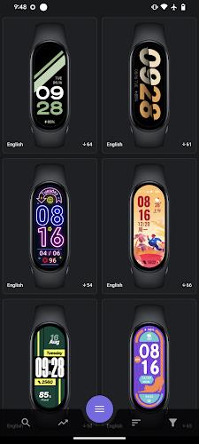 Mi Band 8 Watch Faces Ảnh chụp màn hình 1