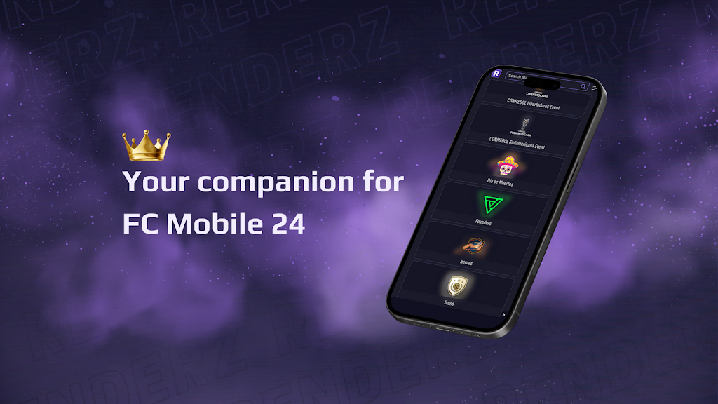 RenderZ: FC Mobile 24 Database Capture d'écran 1