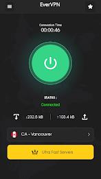 EverVPN - Secure and Fast VPN Captura de tela 1
