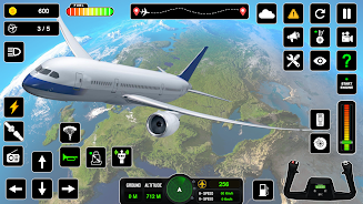 Airplane Flight Simulator Game ဖန်သားပြင်ဓာတ်ပုံ 1