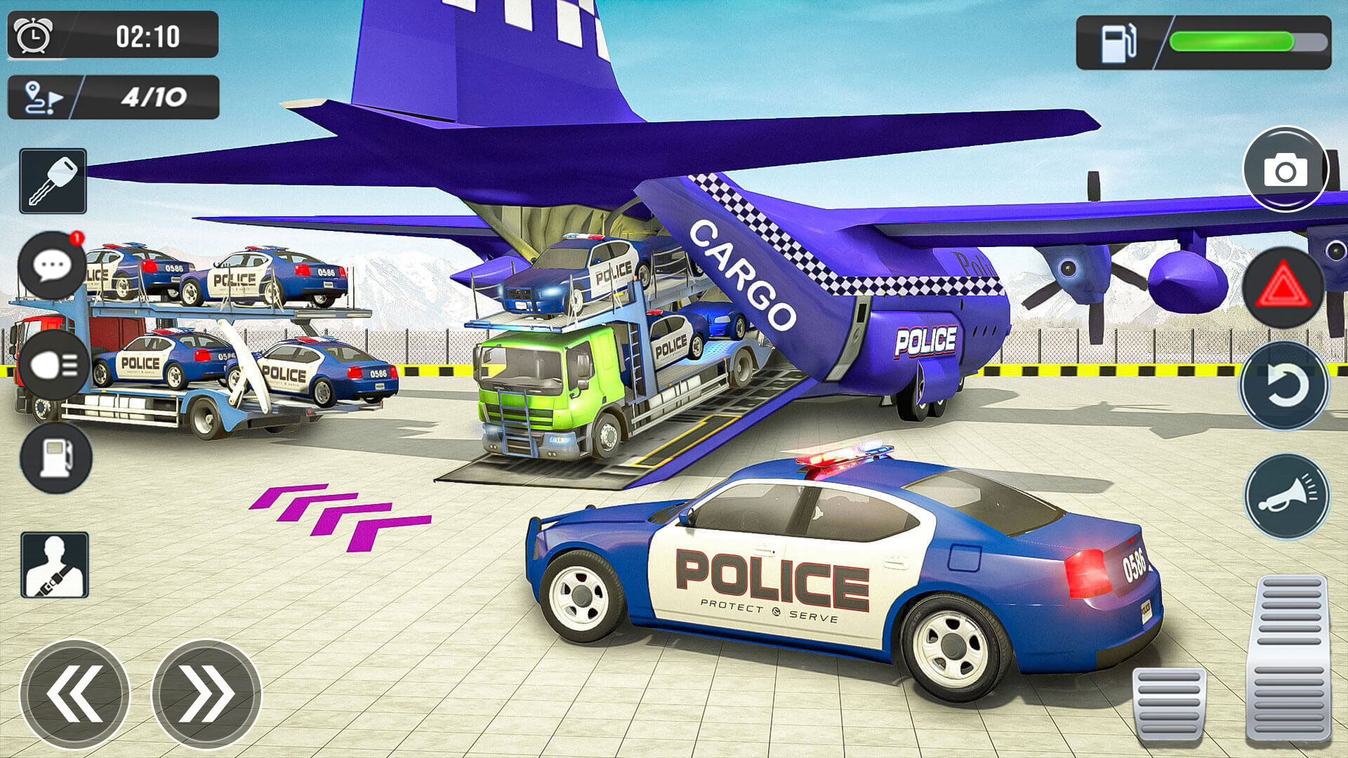 Police Games: Truck Transport スクリーンショット 0