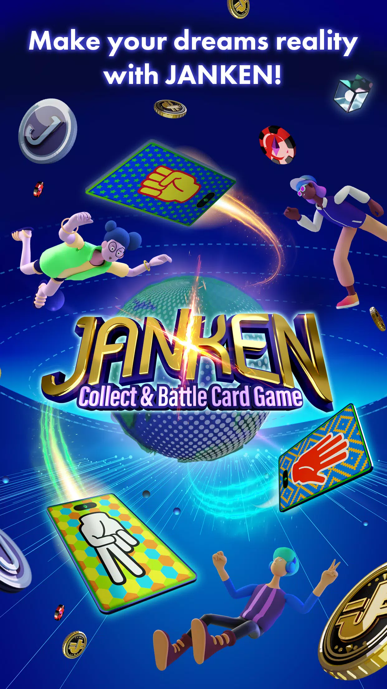 JANKEN Collect&BattleCardGame Captura de pantalla 0