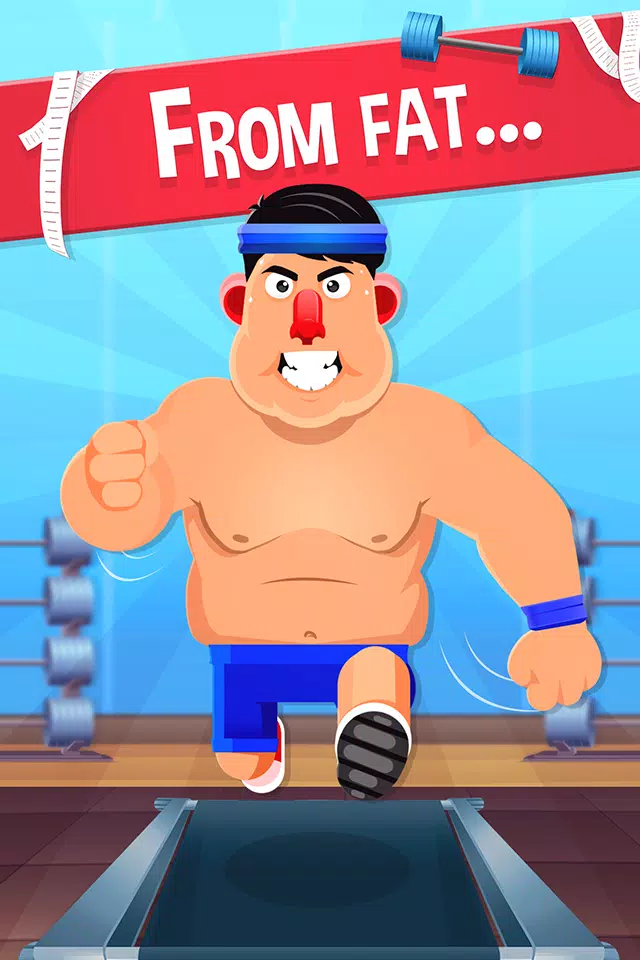 Fat No More: Sports Gym Game! Captura de tela 0