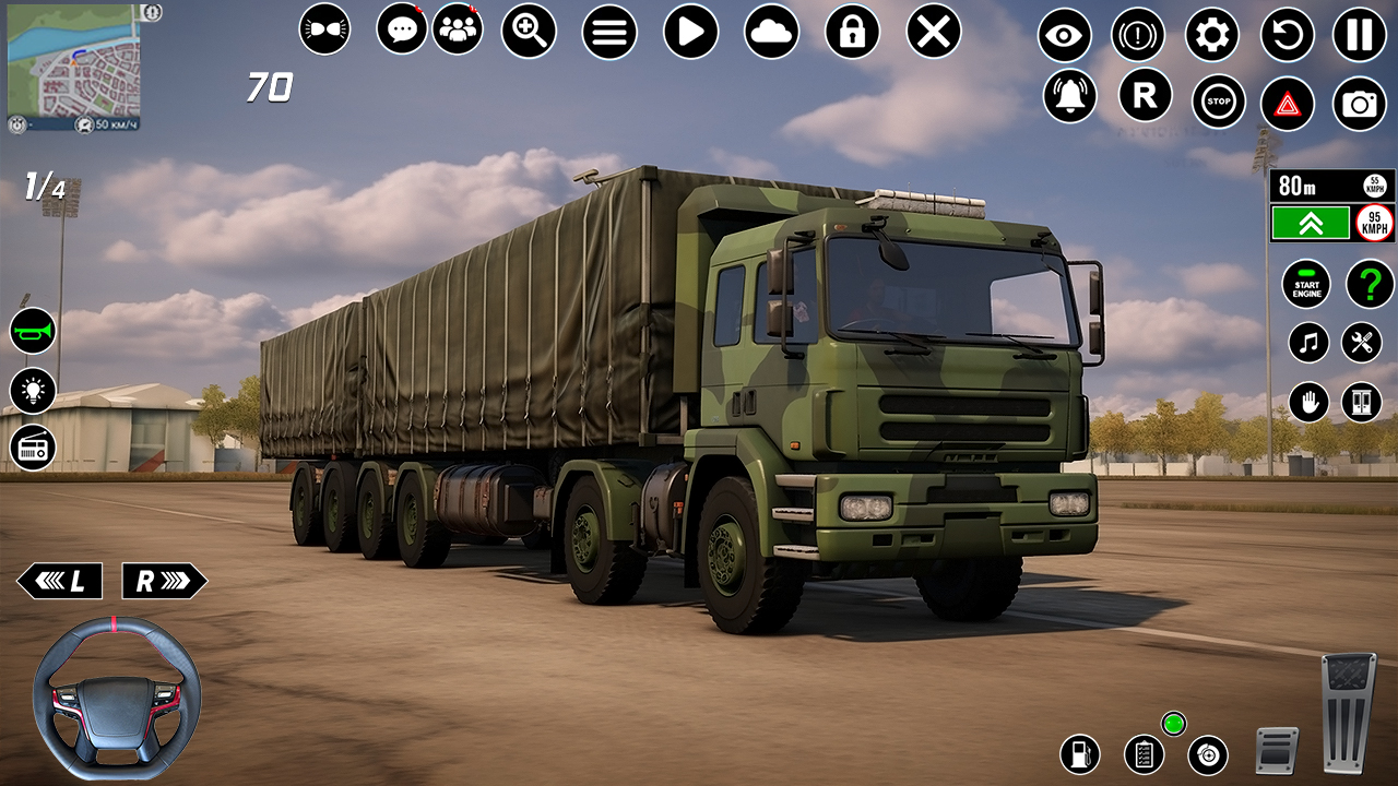 Army Cargo Driver - Truck Game Tangkapan skrin 2