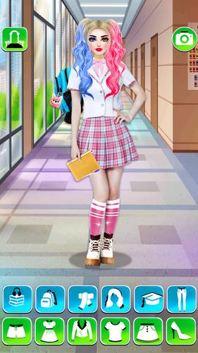 College Girls Fashion Dress Up Schermafbeelding 2