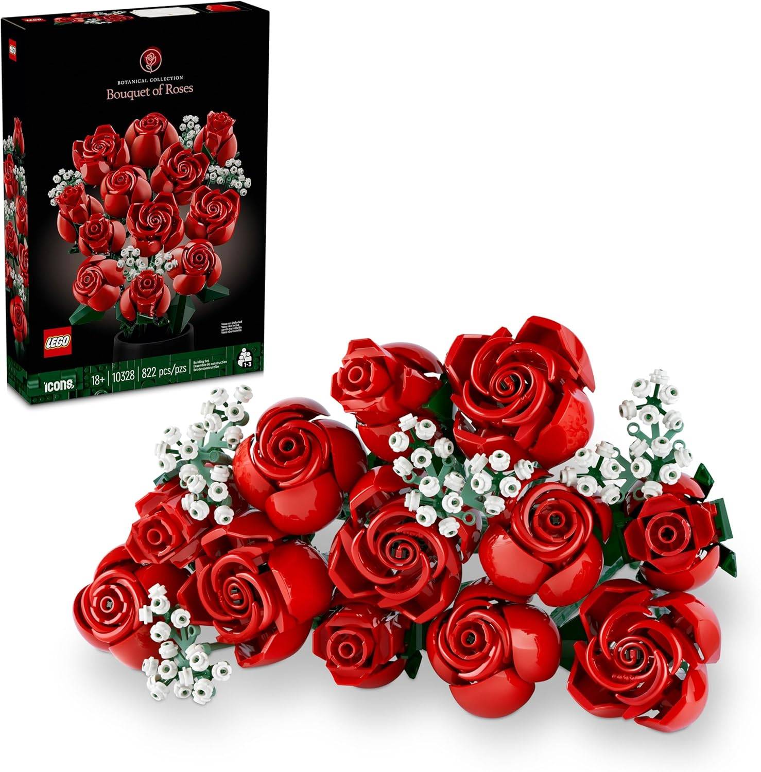 LEGO Roses Bouquet: ของขวัญวาเลนไทน์ที่สมบูรณ์แบบตอนนี้ลดราคา