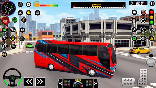 Grand City Racing Bus Sim 3D Captura de tela 0