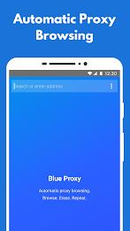 Blue Proxy: navigateur proxy Screenshot 1