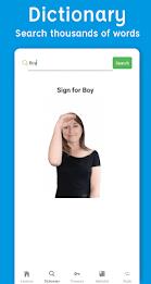 Sign Language ASL Pocket Sign Zrzut ekranu 2