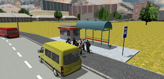 Minibus Van Driving Simulator 螢幕截圖 0