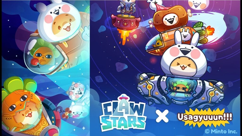 It's A Fluffy Space Odyssey As Claw Stars x Usagyuuun Crossover Drops Today!