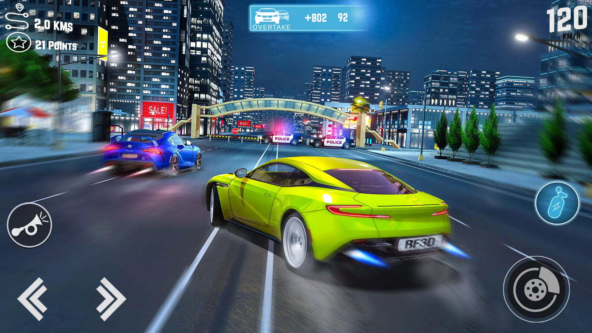 Real Highway Car Racing Game 스크린샷 2