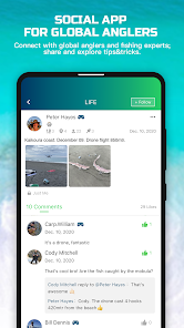 Rippton–Social  Fishing App, Fishing Map, Logbook应用截图第1张