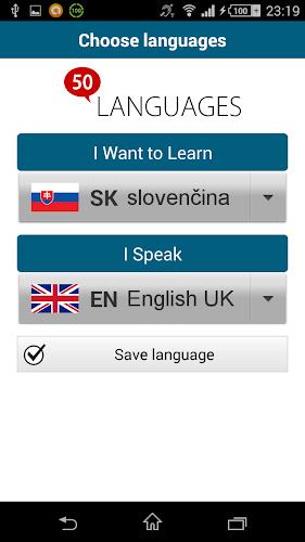 Learn Slovak - 50 languages Screenshot 0