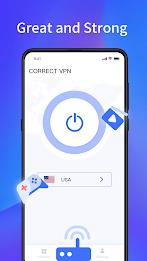Schermata Correct VPN 0