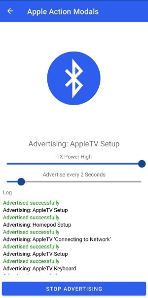 Bluetooth le spam apk última versión