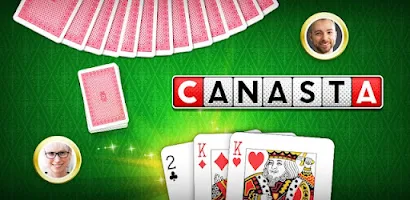 Canasta Multiplayer Card Game Tangkapan skrin 0