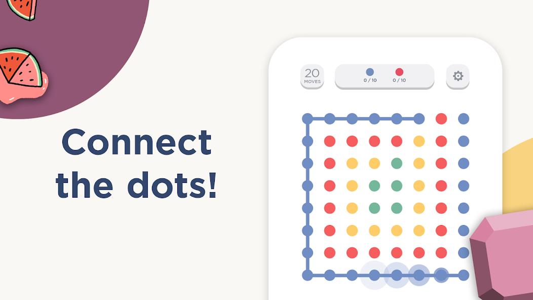 Two Dots: Fun Dot & Line Games Mod Ảnh chụp màn hình 2