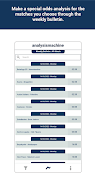 Odds Analysis Captura de tela 2