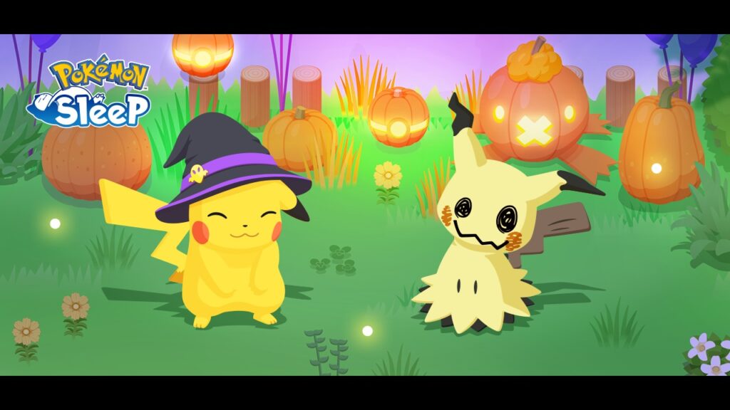 Pokémon Sleep: Rất nhiều tiếng la ó, quả mọng và kẹo cho Halloween!