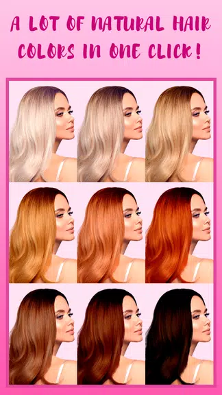 Hair Color Changer Zrzut ekranu 2