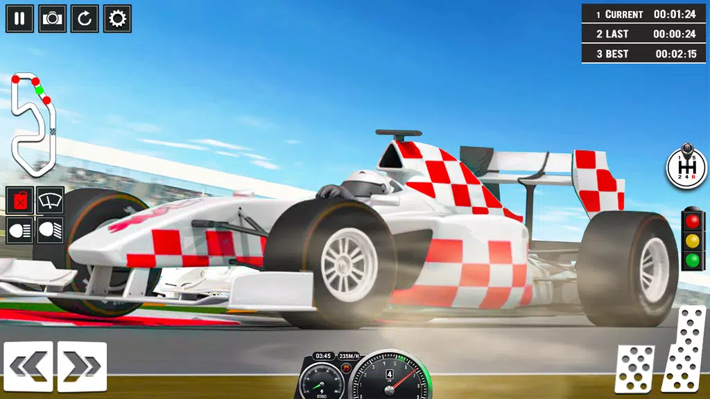 Formula Racing Car Racing Game Schermafbeelding 2