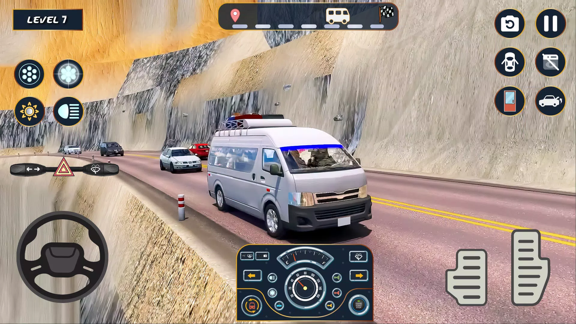 Van Simulator Dubai Van Games Capture d'écran 1