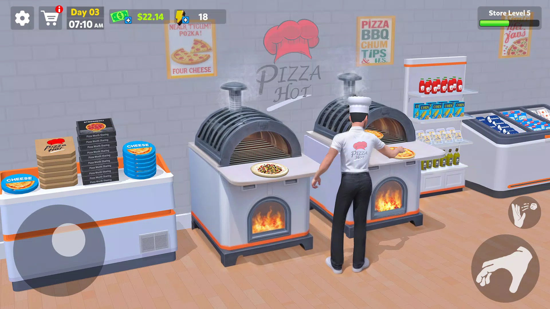 Pizza Shop Simulator 3D স্ক্রিনশট 1