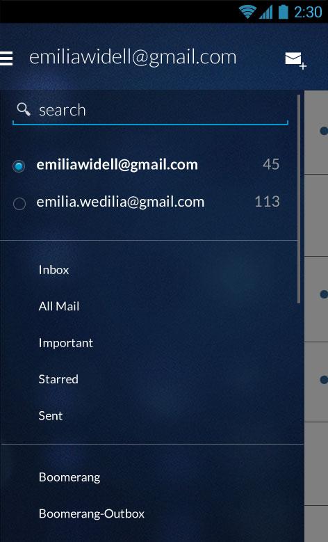 Email App for Gmail & Exchange Screenshot 0