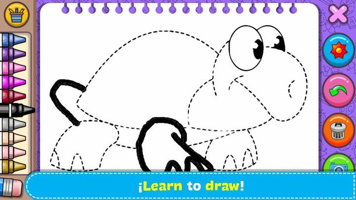 Coloring & Learn Animals Ảnh chụp màn hình 3