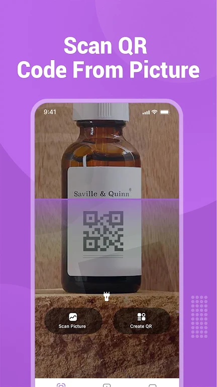 ScanQR:Purple Ekran Görüntüsü 0