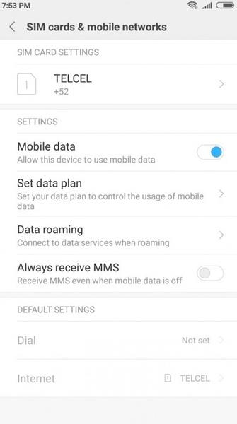 Mi Roaming ภาพหน้าจอ 1